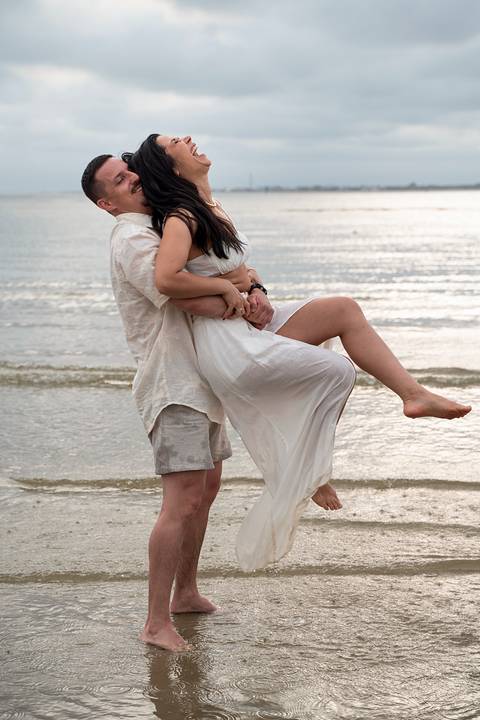 Pré wedding ilha do mel, ensaio casal ilha do mel'