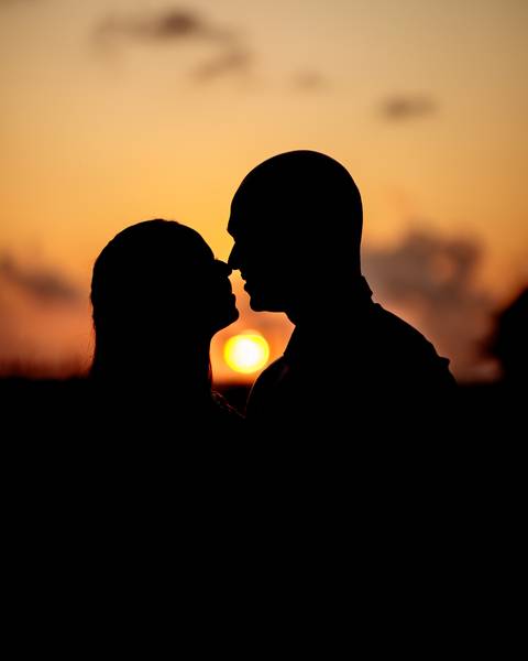 O pôr do sol do Sítio Paraíso, nos presenteou com essa linda fotografia!'