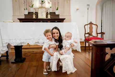 irmãos no batizado'