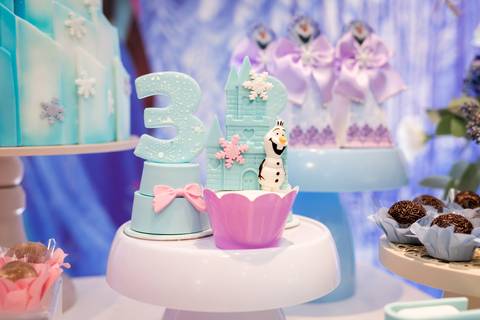 decoração festa infantil frozen '