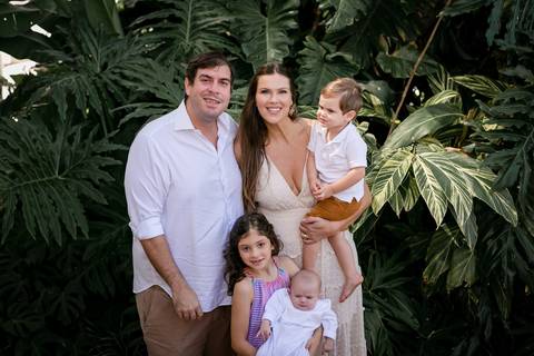 foto de familia no Copacabana palace'