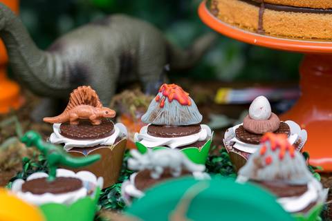 festa infantil, rio de janeiro, festa de menino, dinossauros, decoração, família, bolo, parabéns, fotografia de família'