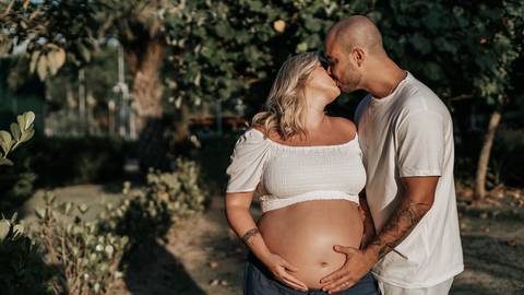 beijo do papai e da mamãe do Benjamin'