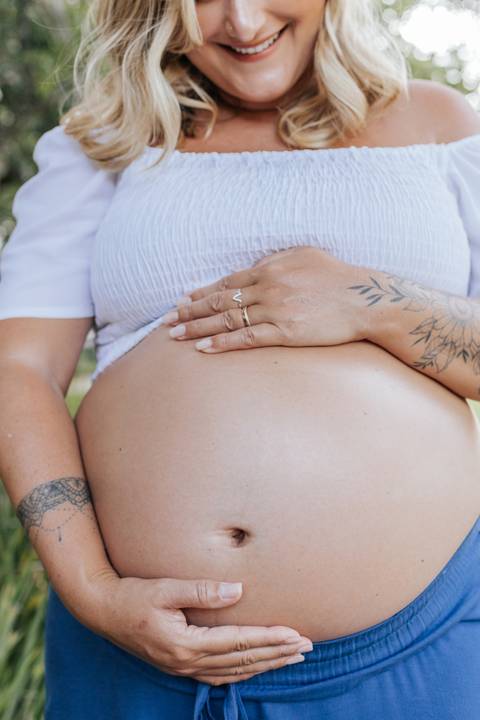 detalhes da barriga'