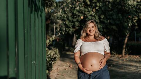 ensaio gestante externo barra da Tijuca '