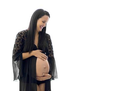 GESTANTE GESTAÇÃO GRÁVIDA GRAVIDEZ ENSAIO ESTÚDIO SESSÃO DE FOTOS MÃE FILHO  CAMISOLA DELICADEZA FEMININA'