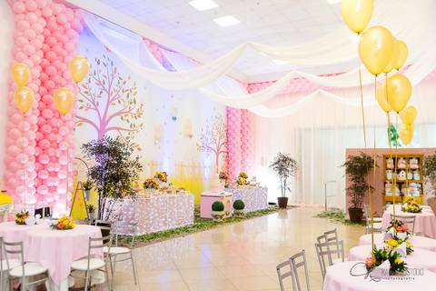 decoração, jardim, pássaros, 1 aninho, rosa, menina, luzes, tironi bambini, xic '