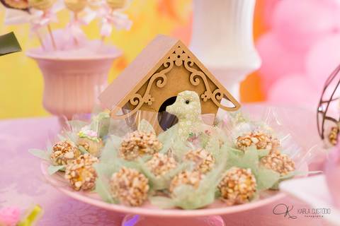 decoração, jardim, pássaros, 1 aninho, rosa, menina, luzes, tironi bambini, xic '