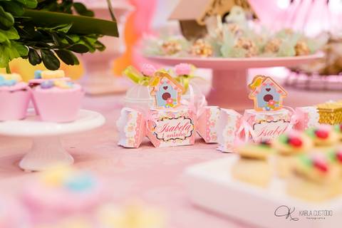 decoração, jardim, pássaros, 1 aninho, rosa, menina, luzes, tironi bambini, xic '