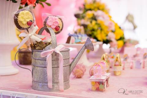 decoração, jardim, pássaros, 1 aninho, rosa, menina, luzes, tironi bambini, xic '