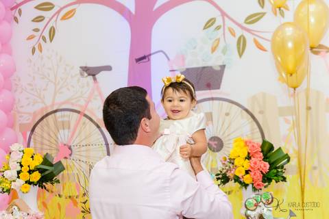 decoração, jardim, pássaros, 1 aninho, rosa, menina, luzes, tironi bambini, xic '