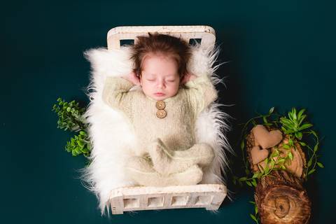 fotografia de bebê'