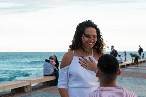 Ensaio Fabiane e Danilo
Tivemos pedido de casamento siiiim'