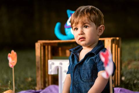 Smash the cake Theo 1 Ano Ensaio Realizado Bairro Colonia Barra Mansa - RJ'