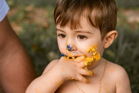 Smash the cake Theo 1 Ano Ensaio Realizado Bairro Colonia Barra Mansa - RJ'