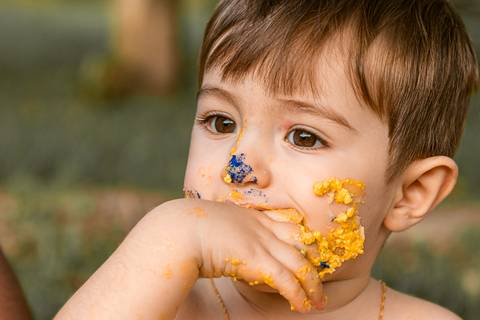 Smash the cake Theo 1 Ano Ensaio Realizado Bairro Colonia Barra Mansa - RJ'