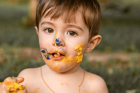 Smash the cake Theo 1 Ano Ensaio Realizado Bairro Colonia Barra Mansa - RJ'