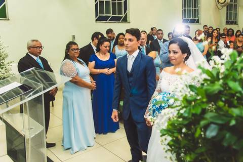 Casamento Realizado na Igreja Batista em Boa Sorte Barra Mansa - RJ Jessica e Weverton '