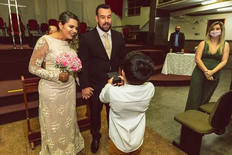 Casamento Catedral das Assembleias de Deus em Volta Redonda RJ de Filipe e Priscilla'