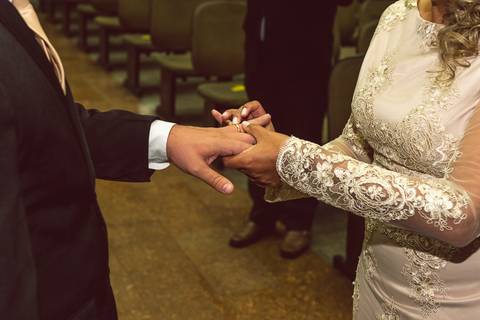 Casamento Catedral das Assembleias de Deus em Volta Redonda RJ de Filipe e Priscilla'