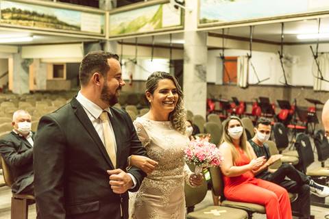 Casamento Catedral das Assembleias de Deus em Volta Redonda RJ de Filipe e Priscilla'
