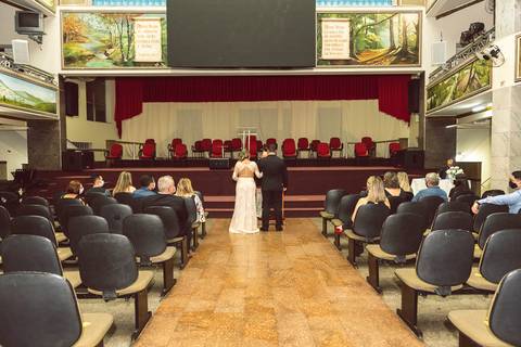 Casamento Catedral das Assembleias de Deus em Volta Redonda RJ de Filipe e Priscilla'