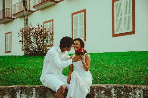 Pre Wedding Raiane e Juliano Ensaio Realizado Hotel Bela Vista Volta Redonda - RJ'