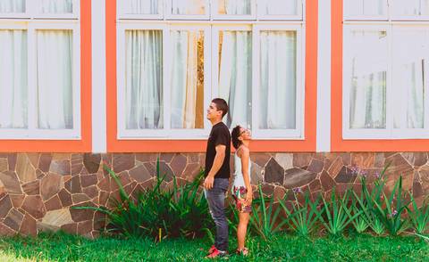 Pre Wedding Raiane e Juliano Ensaio Realizado Hotel Bela Vista Volta Redonda - RJ'