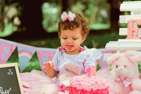 Smash The Cake Esther 1 Ano Ensaio Fotográfico Realizado Hotel Bela Vista VoltaRedonda - RJ'