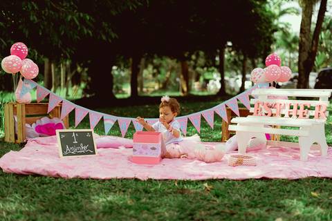 Smash The Cake Esther 1 Ano Ensaio Fotográfico Realizado Hotel Bela Vista VoltaRedonda - RJ'