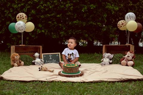 Smash The Cake Samuel 1 Ano Ensaio Fotográfico Realizado Hotel Bela Vista VoltaRedonda - RJ'