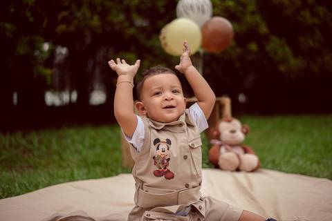 Smash The Cake Samuel 1 Ano Ensaio Fotográfico Realizado Hotel Bela Vista VoltaRedonda - RJ'