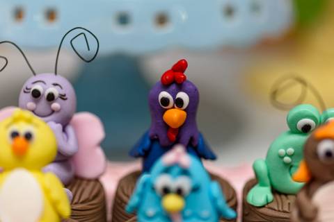 Aniversário Infantil de 1 ano Helena Evento Realizado em Barra Mansa - RJ Cris Caramelada Festa Barra Mansa - RJ'