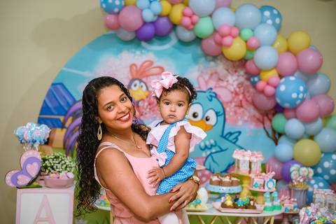 Aniversário Infantil de 1 ano Helena Evento Realizado em Barra Mansa - RJ Cris Caramelada Festa Barra Mansa - RJ'