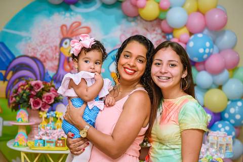 Aniversário Infantil de 1 ano Helena Evento Realizado em Barra Mansa - RJ Cris Caramelada Festa Barra Mansa - RJ'