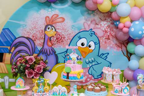 Aniversário Infantil de 1 ano Helena Evento Realizado em Barra Mansa - RJ Cris Caramelada Festa Barra Mansa - RJ'