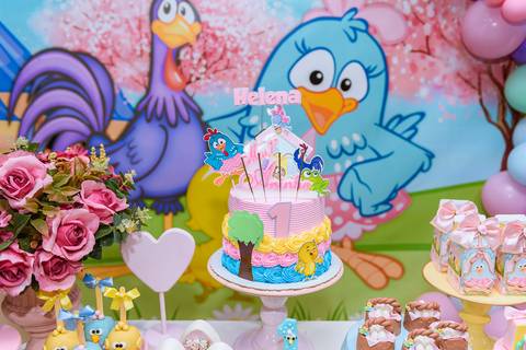 Aniversário Infantil de 1 ano Helena Evento Realizado em Barra Mansa - RJ Cris Caramelada Festa Barra Mansa - RJ'