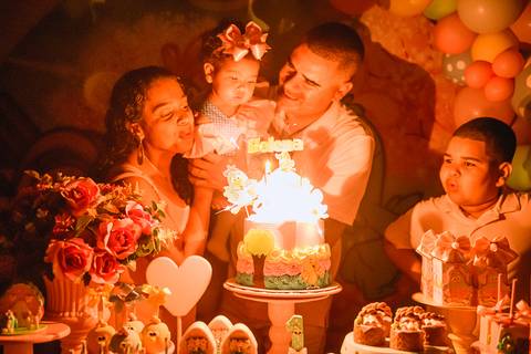 Aniversário Infantil de 1 ano Helena Evento Realizado em Barra Mansa - RJ Cris Caramelada Festa Barra Mansa - RJ'