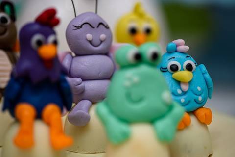 Aniversário Infantil de 1 ano Helena Evento Realizado em Barra Mansa - RJ Cris Caramelada Festa Barra Mansa - RJ'