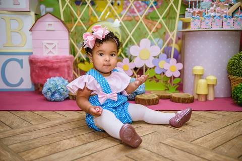 Aniversário Infantil de 1 ano Helena Evento Realizado em Barra Mansa - RJ Cris Caramelada Festa Barra Mansa - RJ'