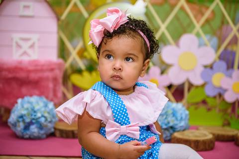 Aniversário Infantil de 1 ano Helena Evento Realizado em Barra Mansa - RJ Cris Caramelada Festa Barra Mansa - RJ'