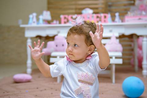 Aniversário Infantil de 1 ano Esther Evento Realizado em BARRA MANSA - RJ'