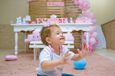 Aniversário Infantil de 1 ano Esther Evento Realizado em BARRA MANSA - RJ'