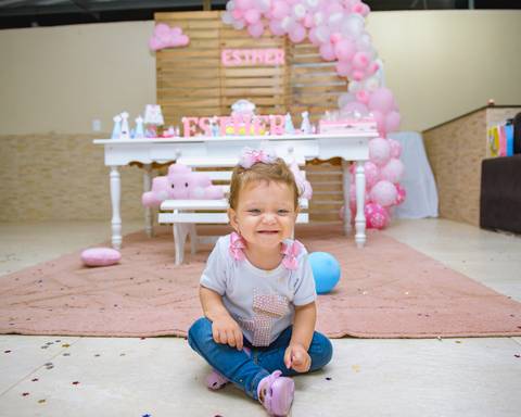 Aniversário Infantil de 1 ano Esther Evento Realizado em BARRA MANSA - RJ'