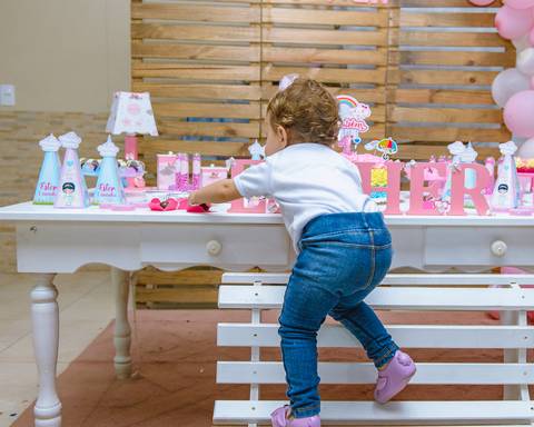 Aniversário Infantil de 1 ano Esther Evento Realizado em BARRA MANSA - RJ'