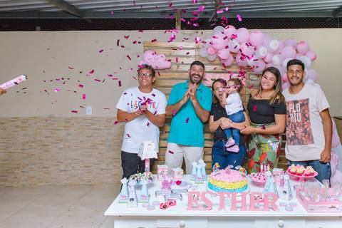 Aniversário Infantil de 1 ano Esther Evento Realizado em BARRA MANSA - RJ'