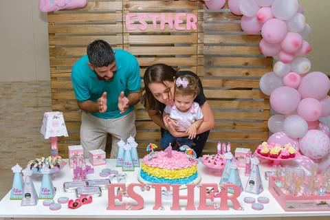 Aniversário Infantil de 1 ano Esther Evento Realizado em BARRA MANSA - RJ'