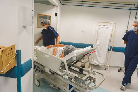 Parto da Maria Eduarda os Pais Debora e Julio Hospital Santa Cecília - Volta Redonda - RJ'