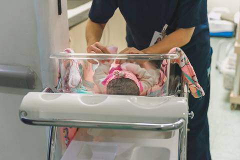 Parto da Maria Eduarda os Pais Debora e Julio Hospital Santa Cecília - Volta Redonda - RJ'