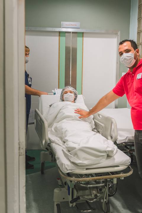 Parto da Maria Eduarda os Pais Debora e Julio Hospital Santa Cecília - Volta Redonda - RJ'